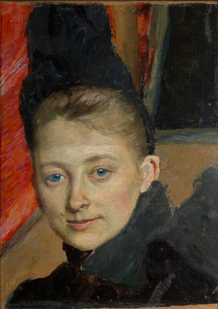 A művész első feleségének, Klemming néven született portréja alkotó: Richard Bergh