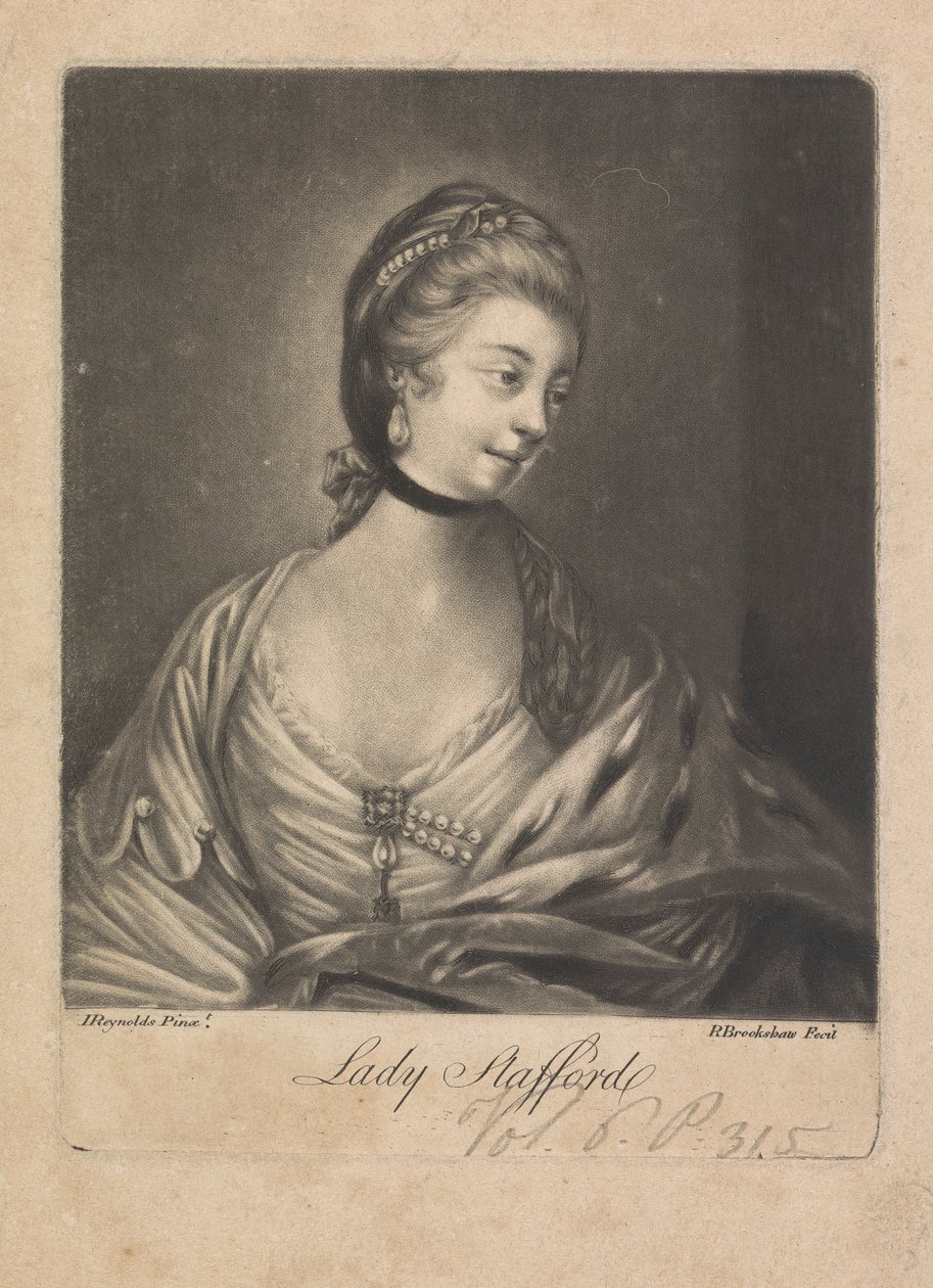 Lady Anne Wentworth, Strafford grófnője alkotó: Richard Brookshaw