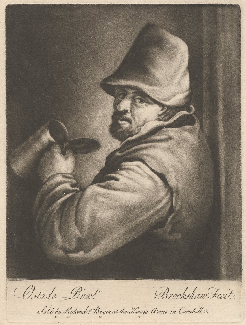 Férfi kancsóval alkotó: Richard Brookshaw