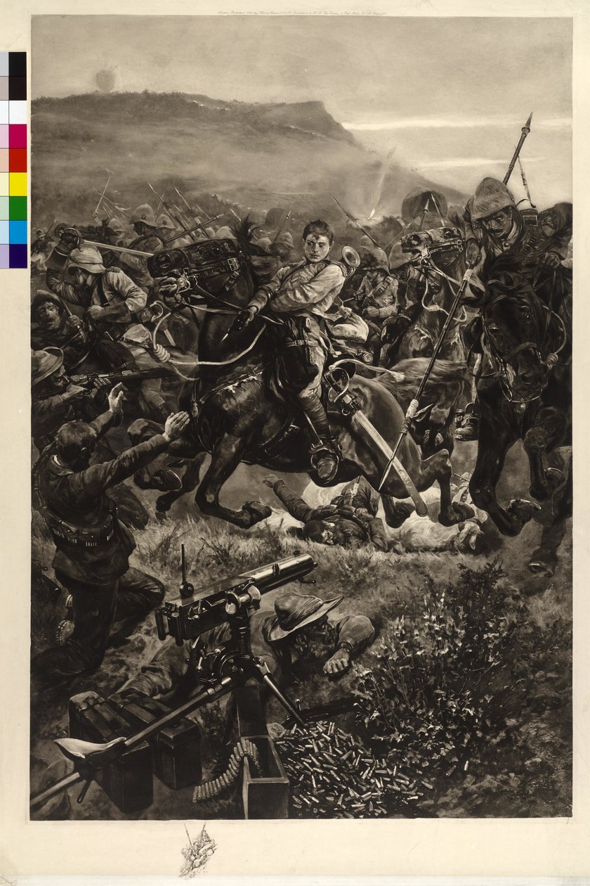 Lovassági támadás alkotó: Richard Caton Woodville