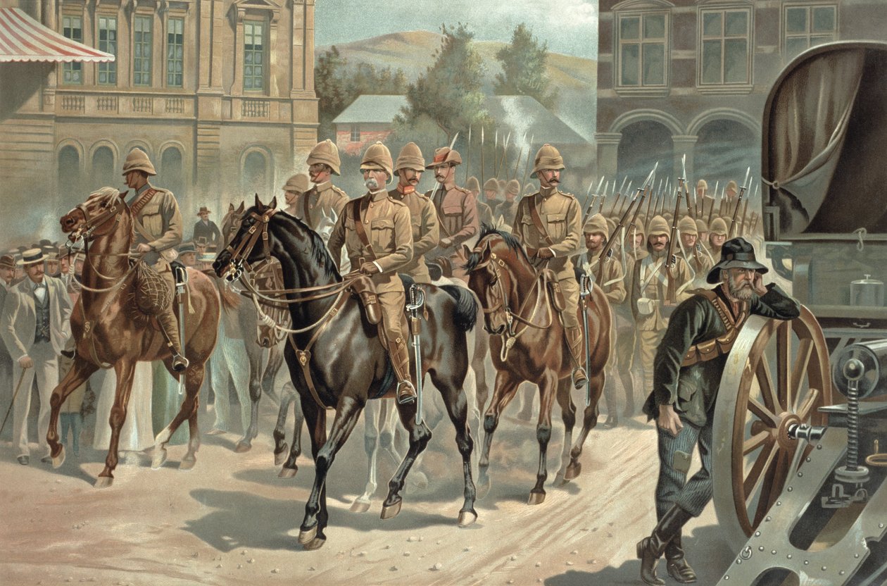 Lord Roberts (1832-1914) belépése Pretoriába 1900. június 5-én alkotó: Richard Caton Woodville