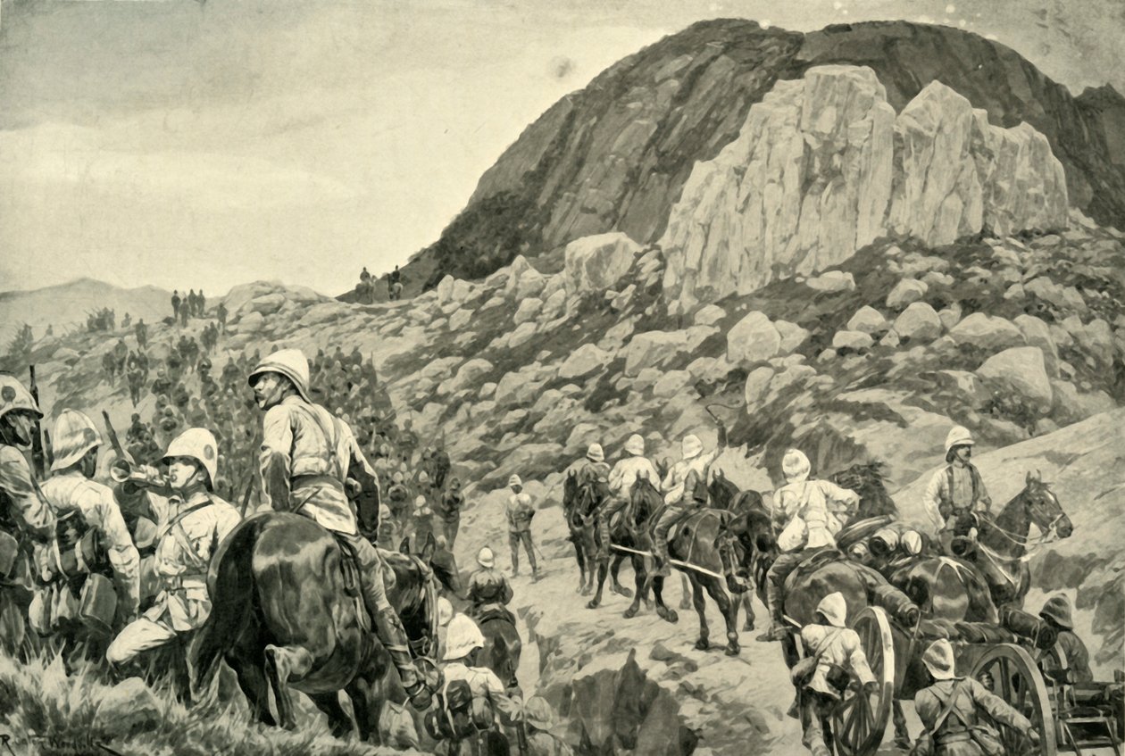 „Kimegyek a Spion Kop elleni támadásra január 24-én”, 1900. alkotó: Richard Caton Woodville II