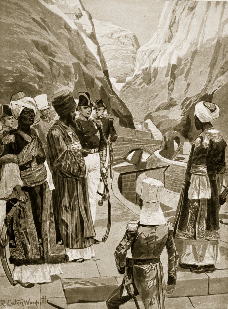 A britek birtokba veszik Adent, 1879, illusztráció a „Hutchinson