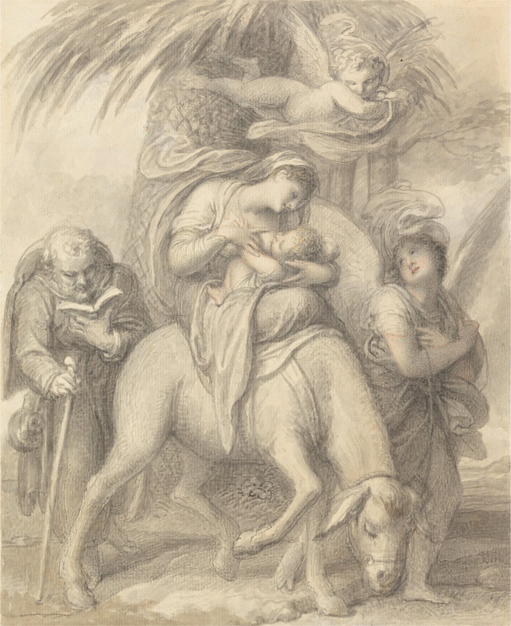 Repülés Egyiptomba alkotó: Richard Cosway