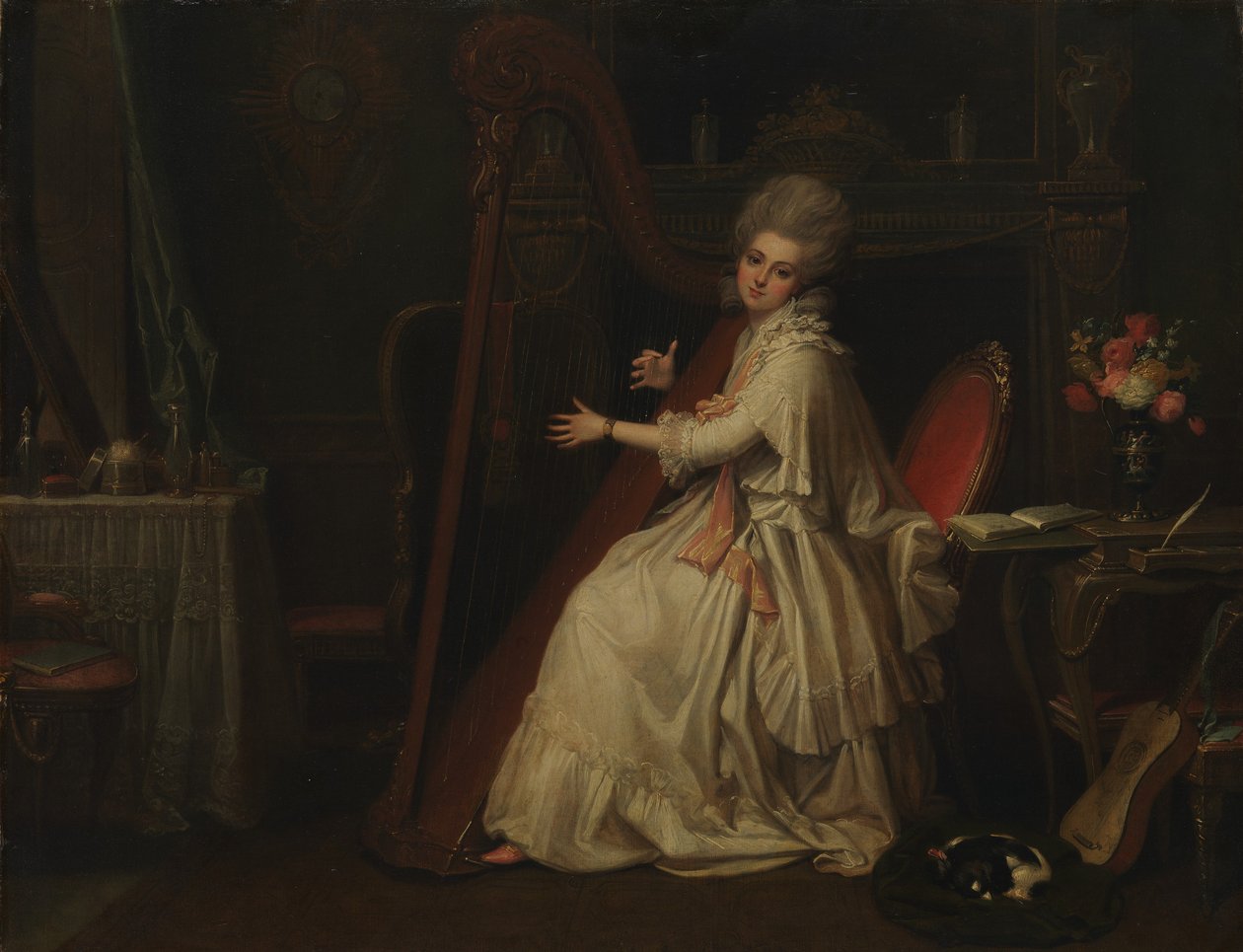 Marianne Dorothy Harland 1759-1785, később Mrs. William Dalrymple. alkotó: Richard Cosway