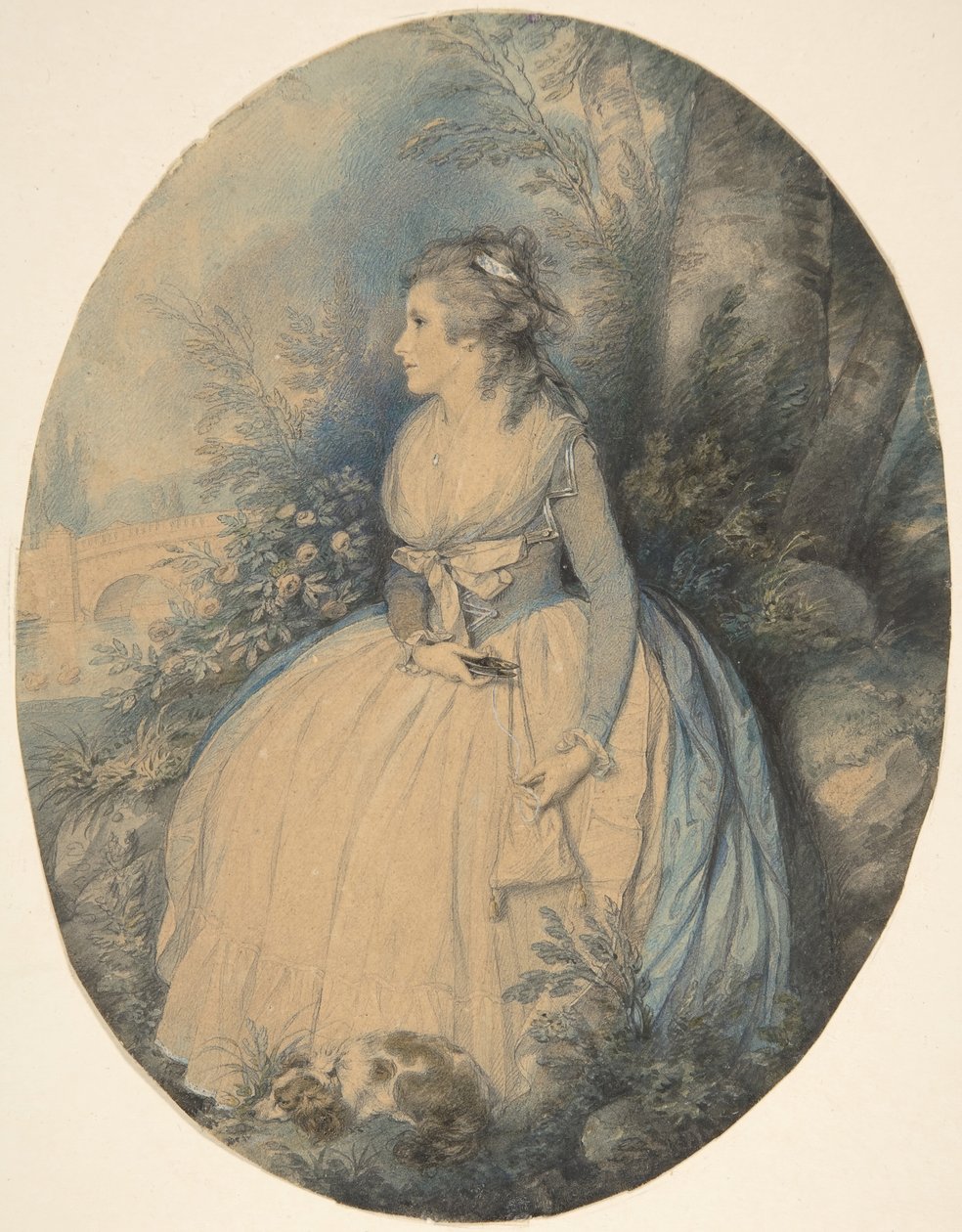 Mrs. Robinson mint Perdita, kb. 1779. alkotó: Richard Cosway