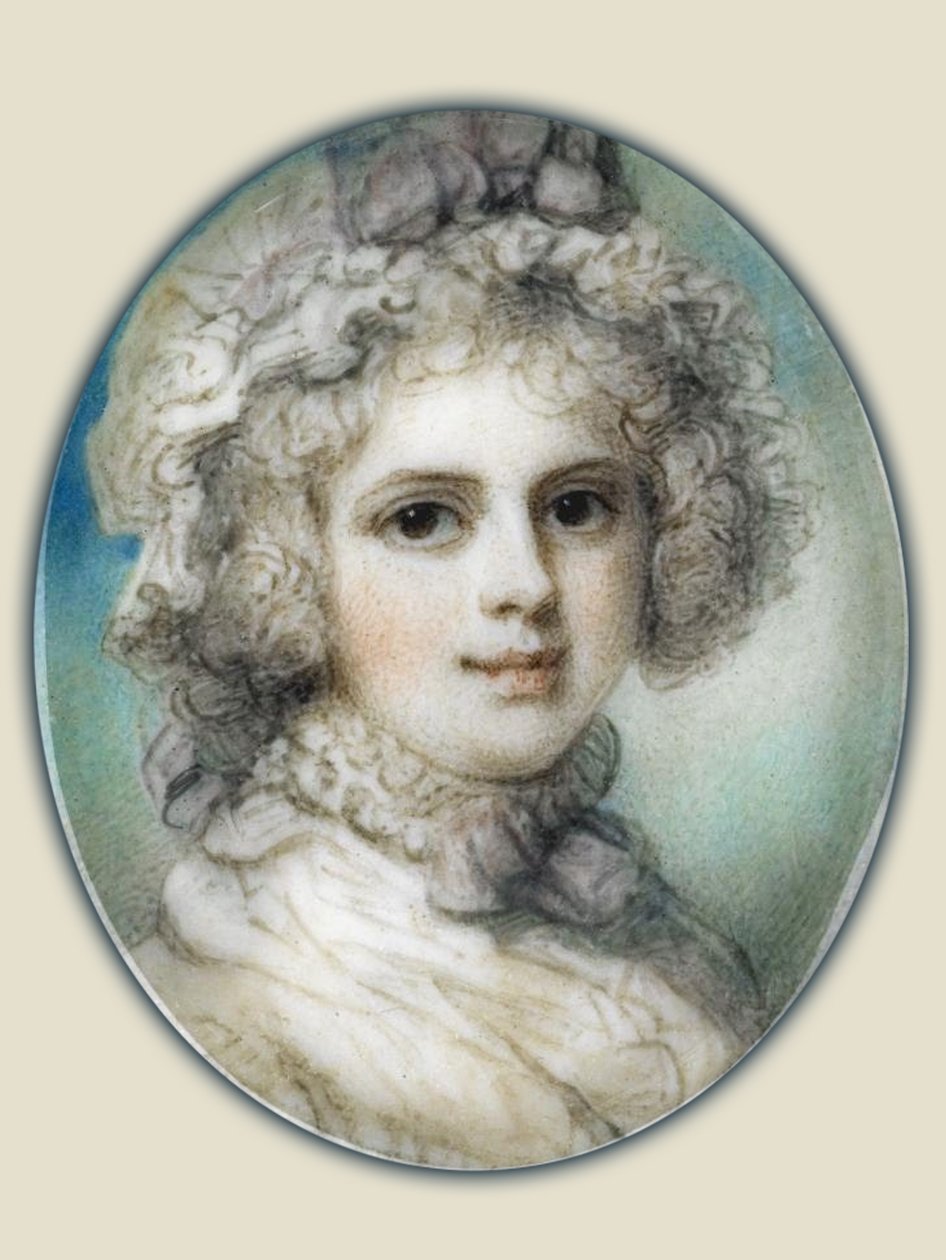 Egy nő portréja alkotó: Richard Cosway