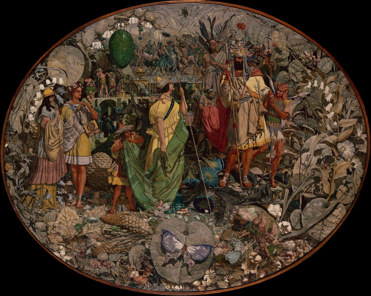Ellentmondás: Oberon és Titania alkotó: Richard Dadd