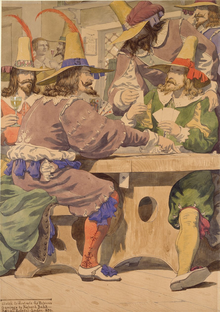 Játék, 19. század közepe alkotó: Richard Dadd