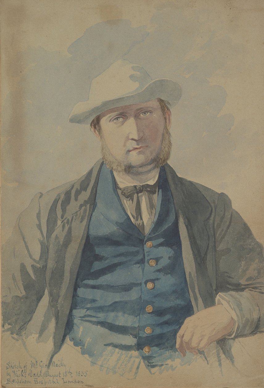 George Bailey úr portréja, 1855. alkotó: Richard Dadd