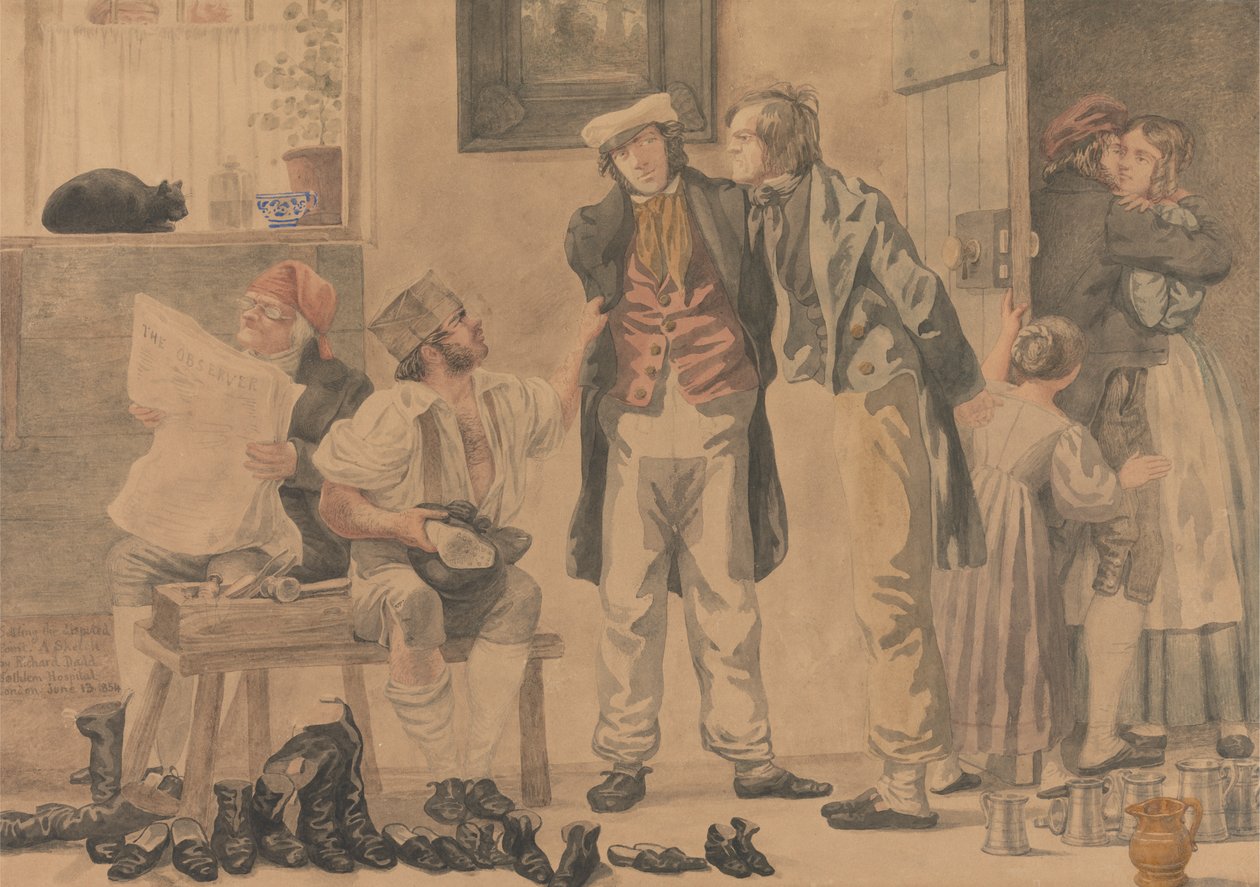 A vitatott pont rendezése alkotó: Richard Dadd