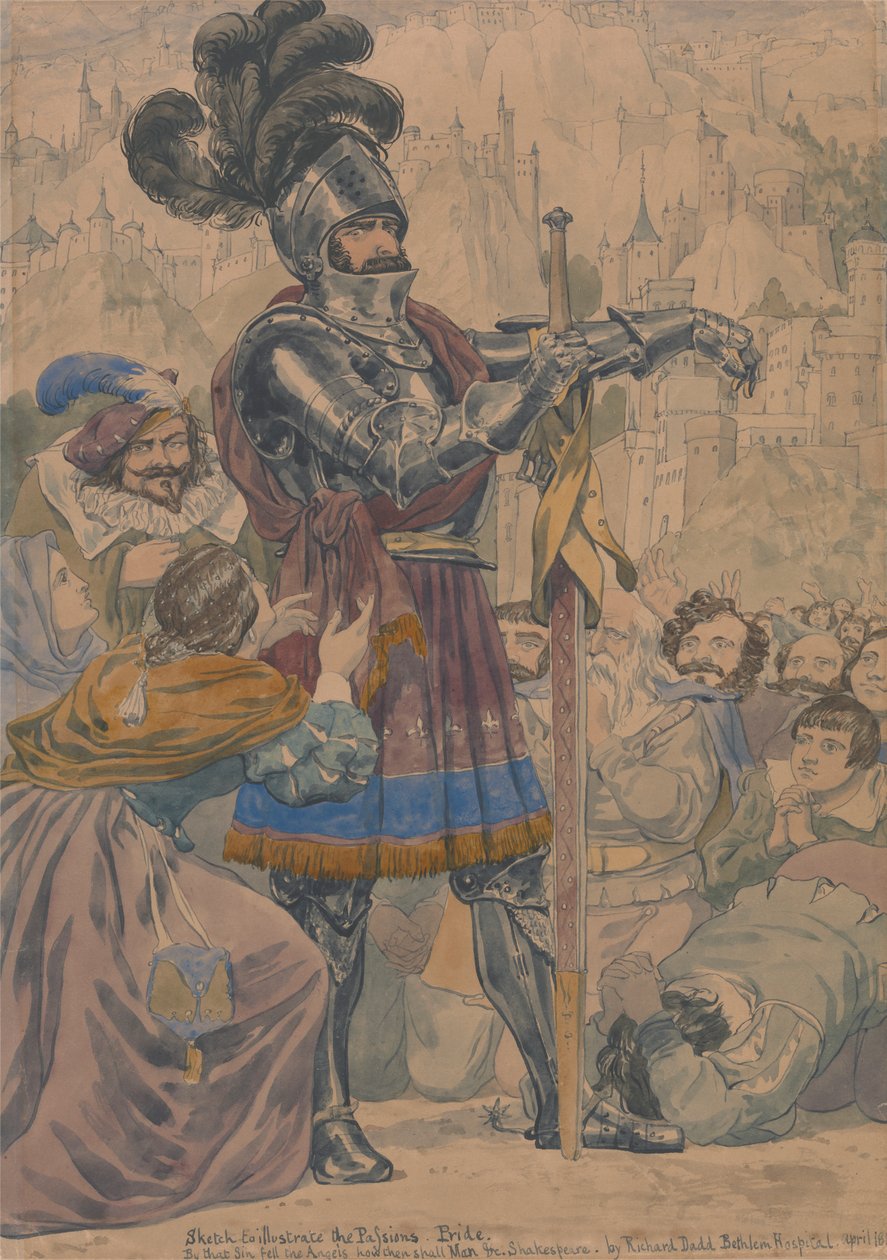 Vázlat a szenvedélyekhez: Büszkeség alkotó: Richard Dadd