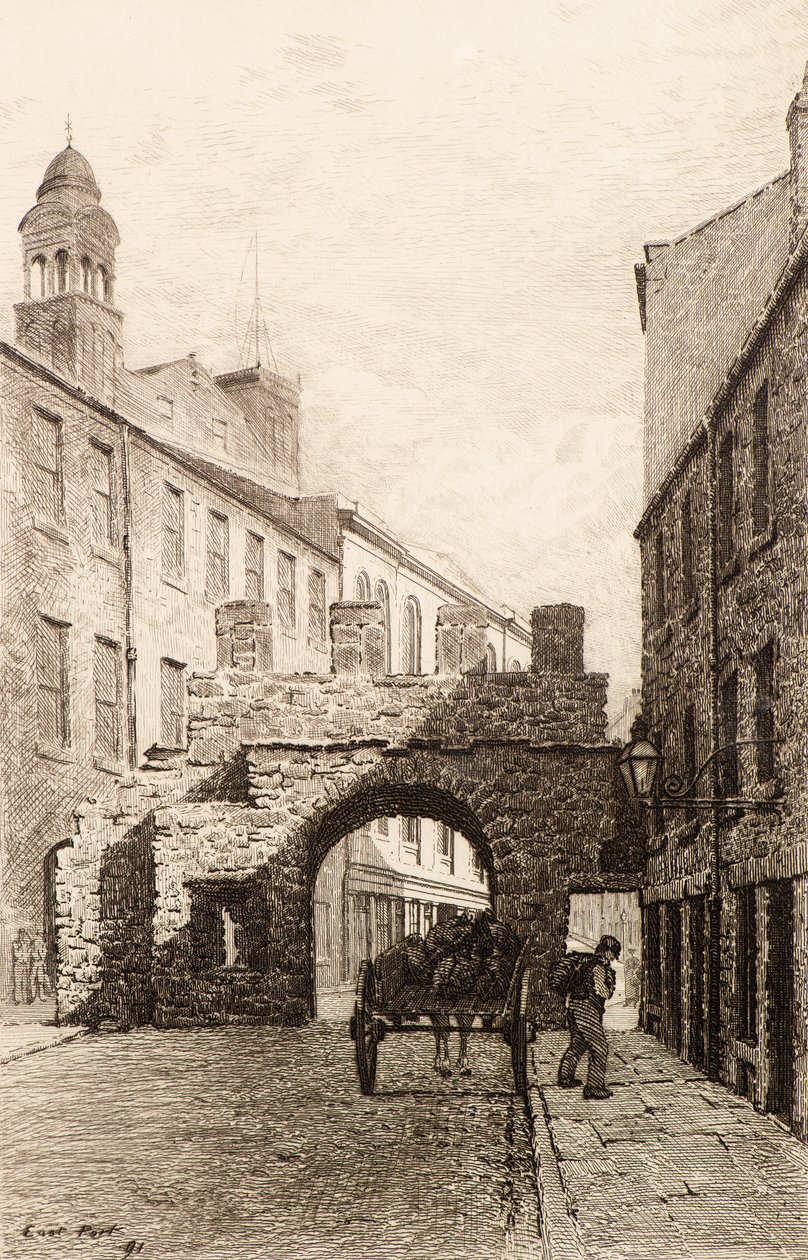 East Port vagy Cowgate Port alkotó: Richard Davidson Winter