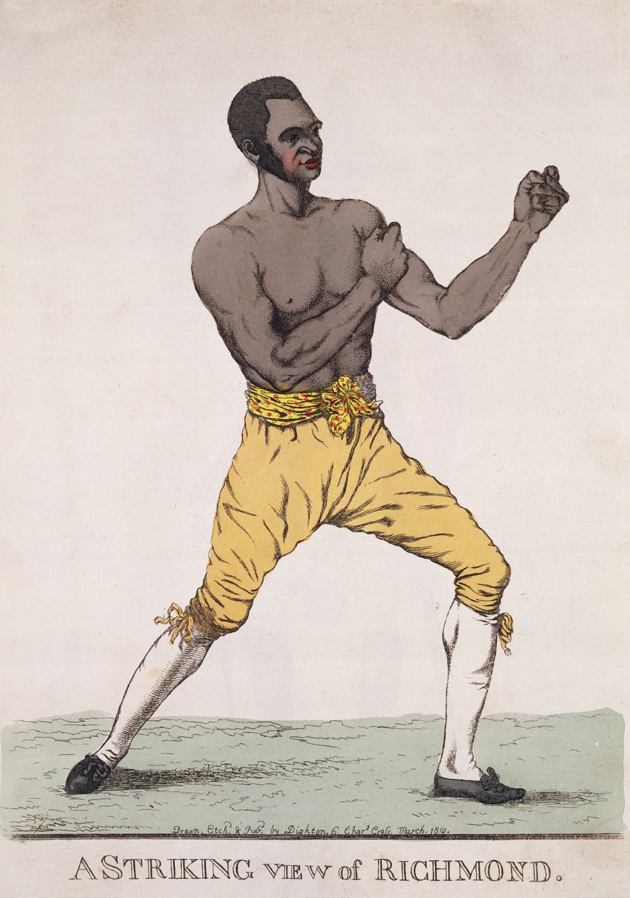 Richmond lenyűgöző kilátása, 1810-ben (színezett rézkarc) alkotó: Richard Dighton