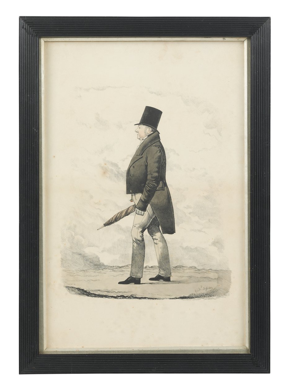 Henry Lygon, 4. Earl Beauchamp (papír nélkül, ceruzával) alkotó: Richard Dighton