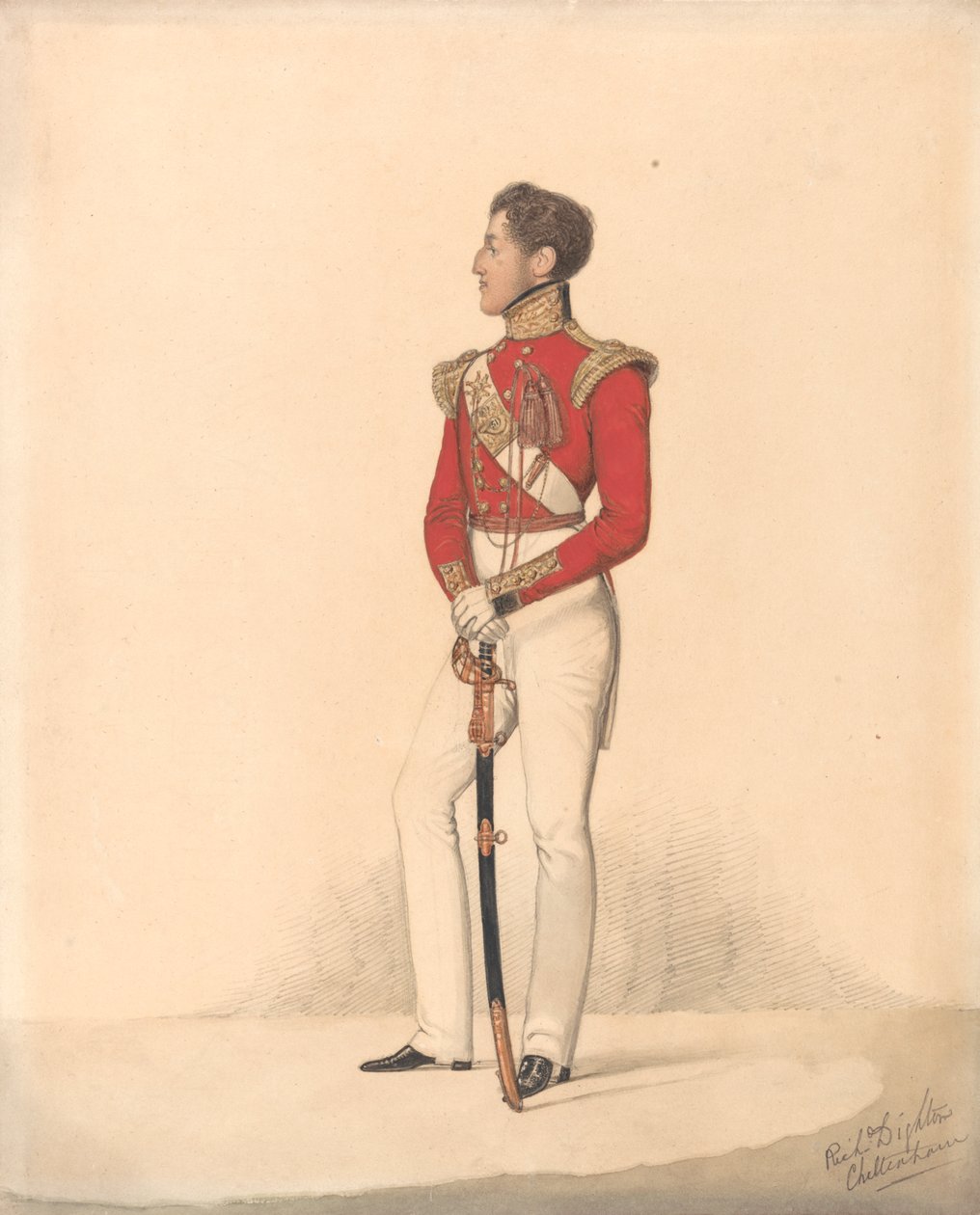 Lord Henry Charles Capel Somerset, 5. könnyű gyalogság – Cheltenham alkotó: Richard Dighton
