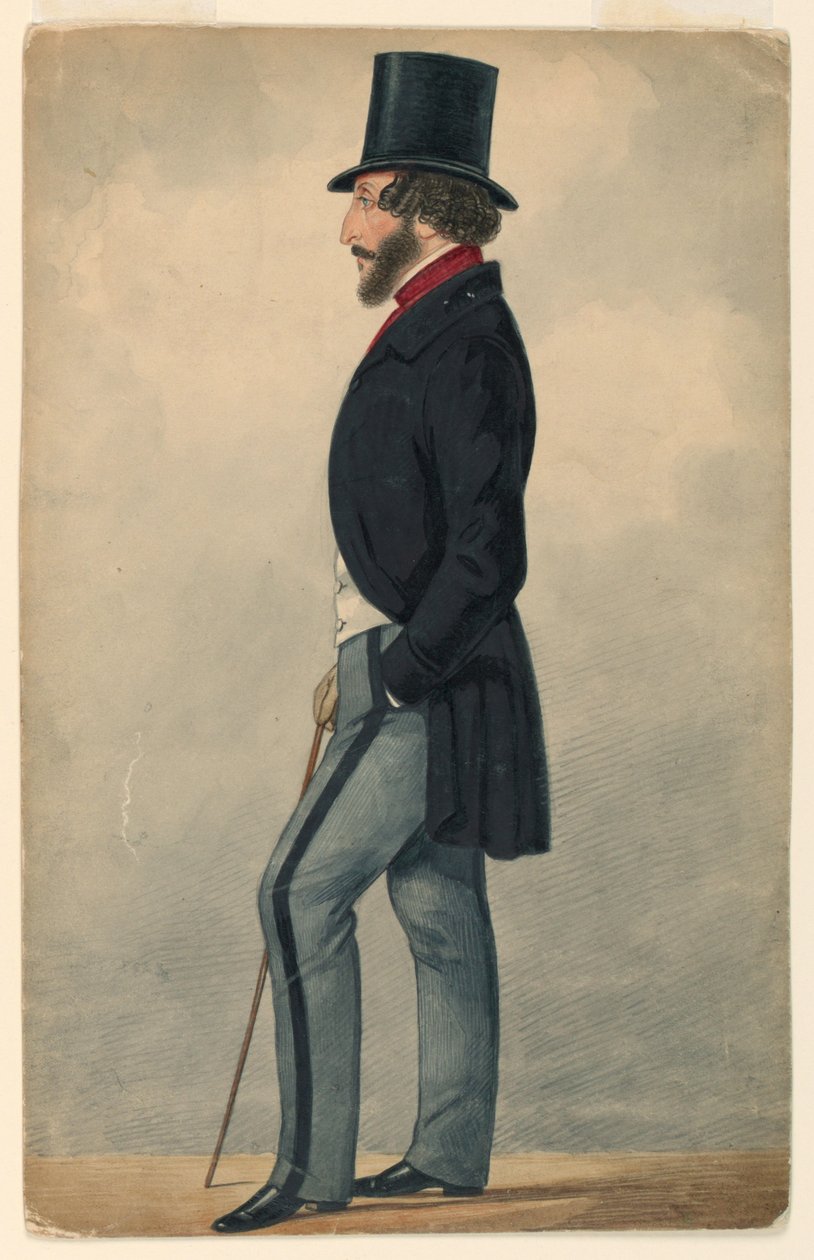 Lord Beauclerk portréja alkotó: Richard Dighton