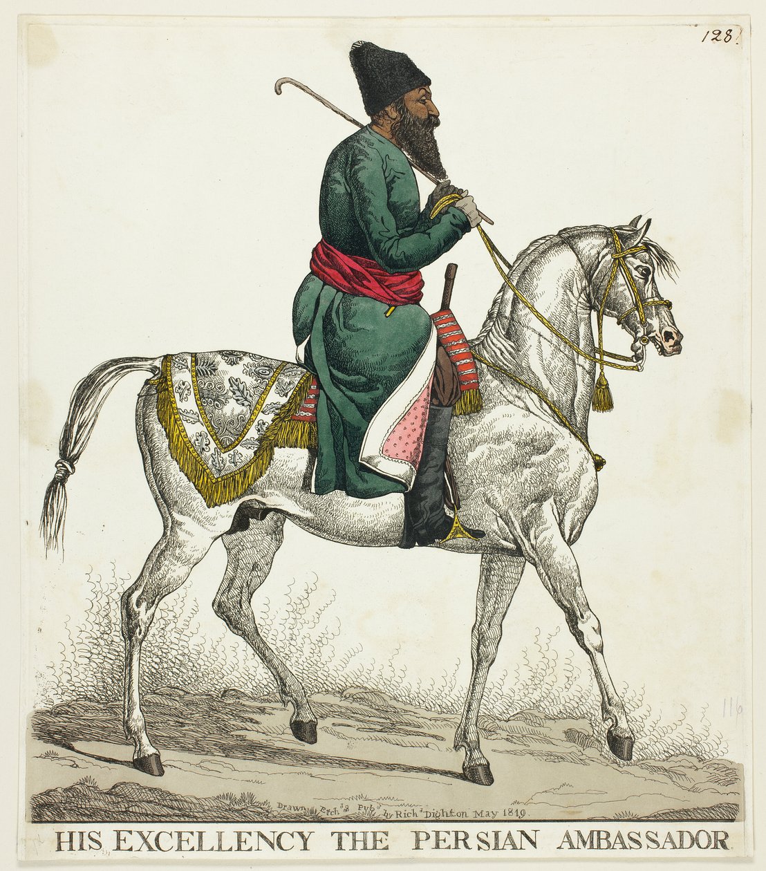 A perzsa nagykövet alkotó: Richard Dighton