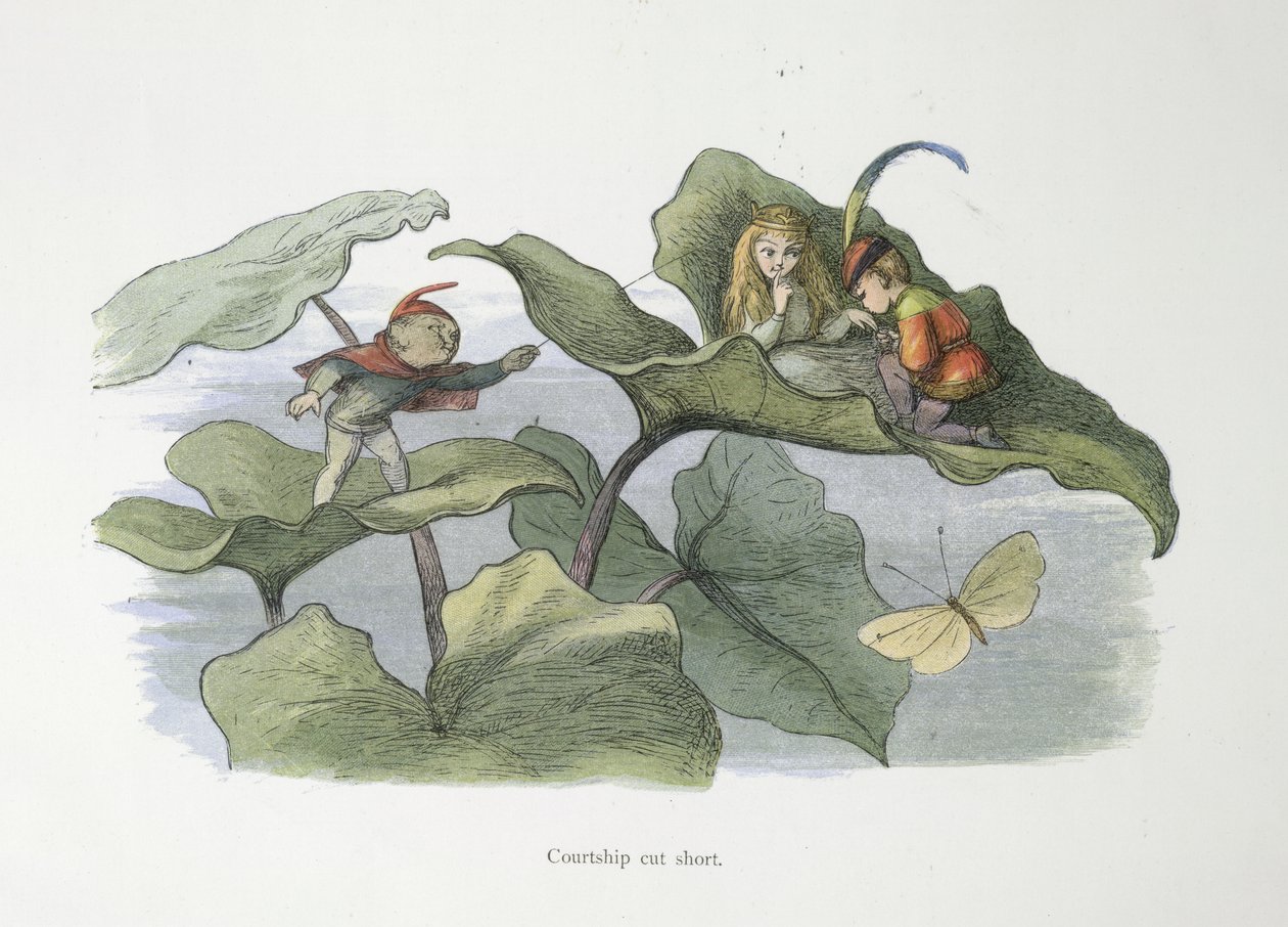 Az udvarlás megszakadt alkotó: Richard Doyle