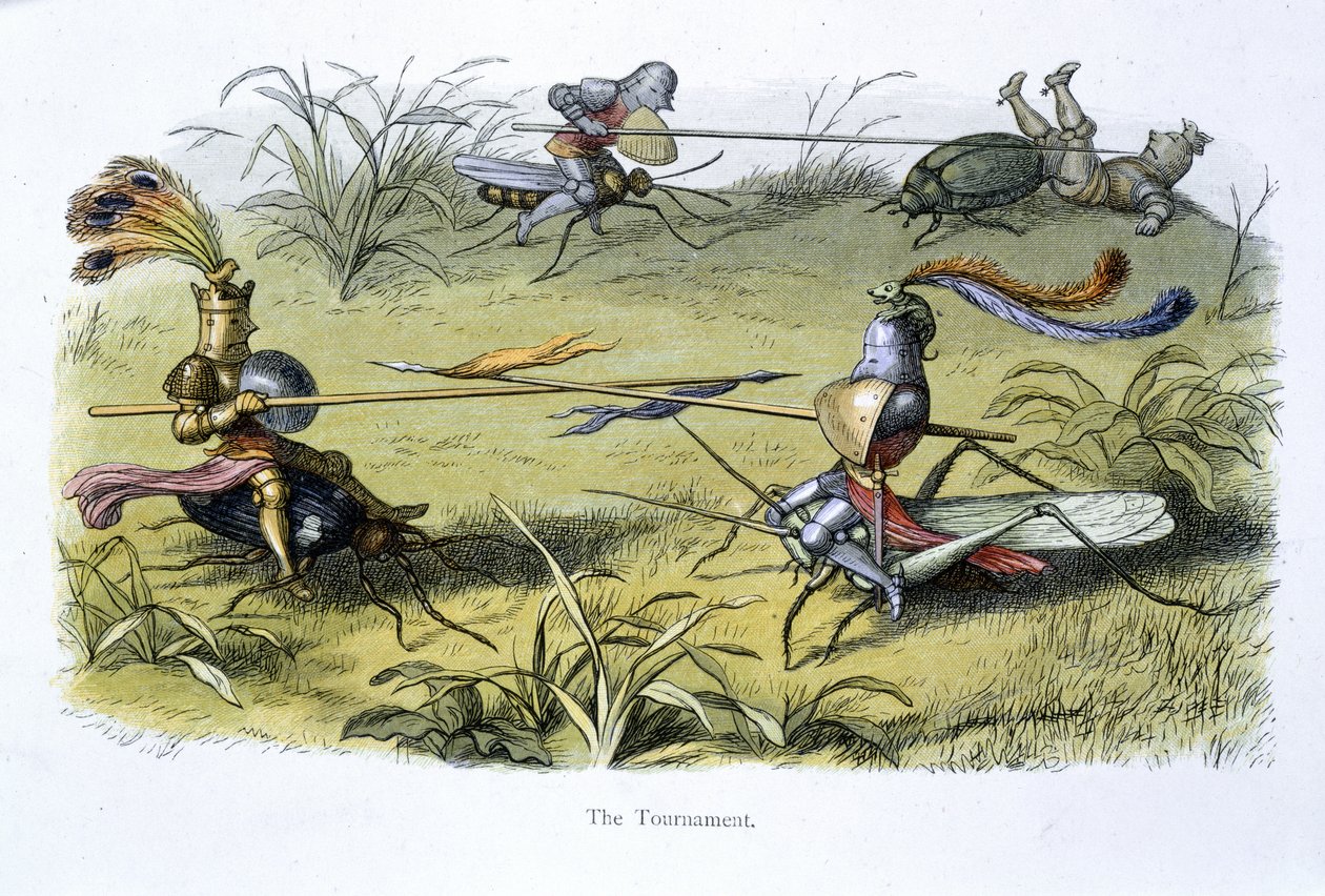 Elf lovagok torna alkotó: Richard Doyle