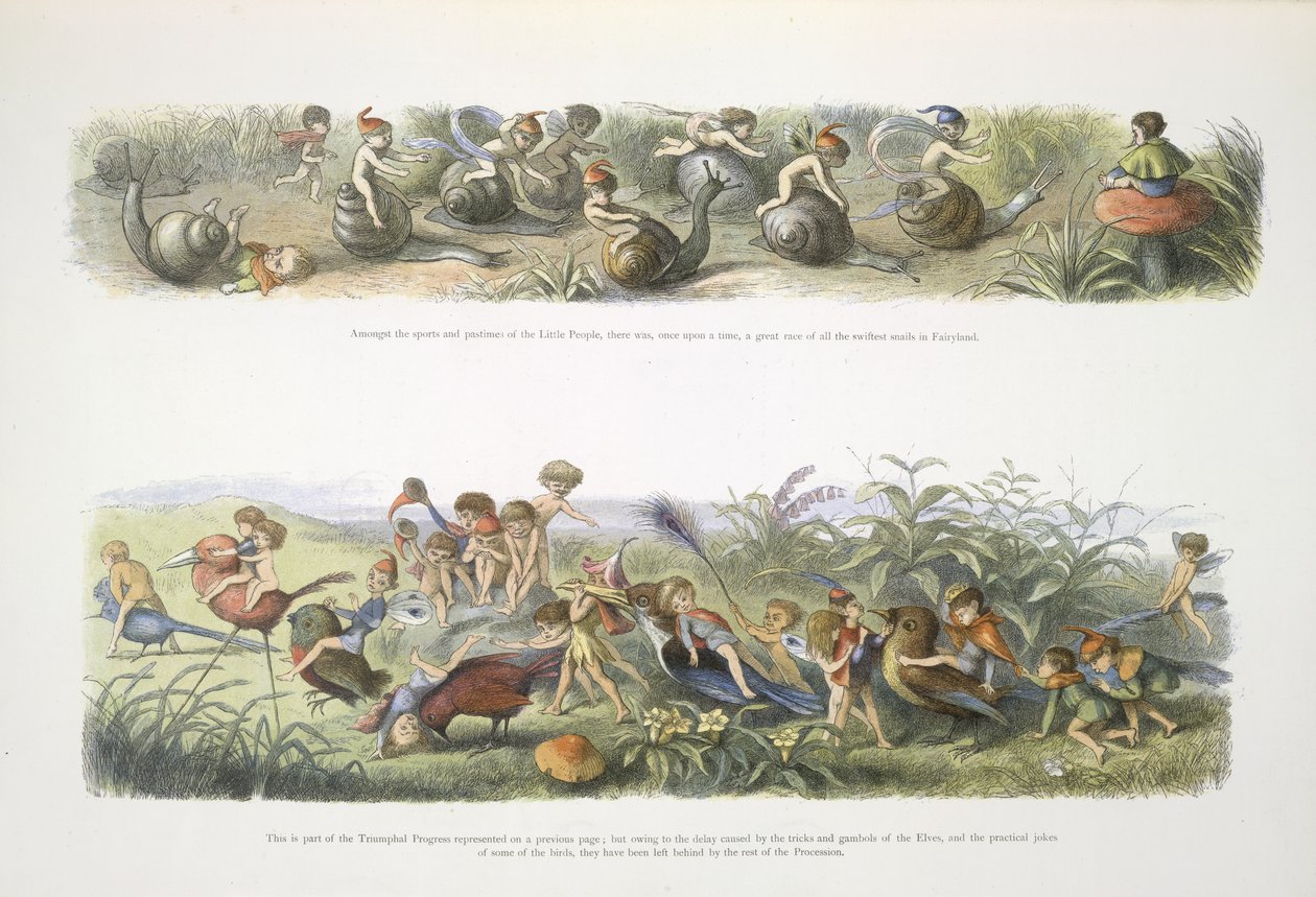 Elfek alkotó: Richard Doyle