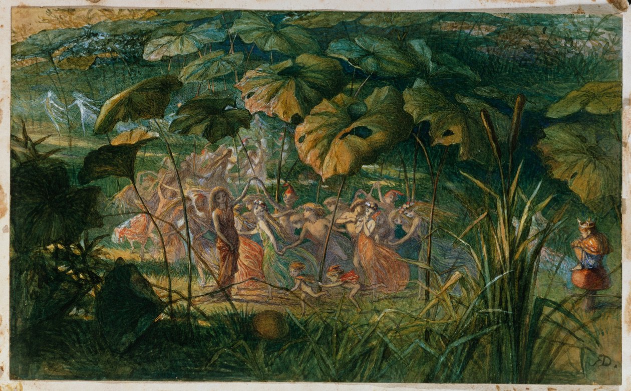 Tündértánc a tisztáson alkotó: Richard Doyle