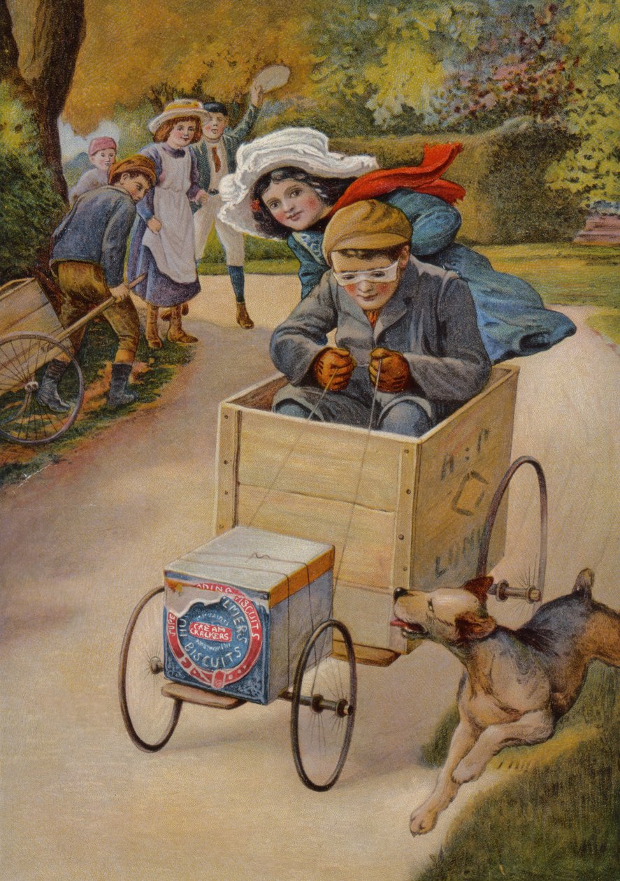 Illusztráció a "Motoring Book"-ból alkotó: Richard Doyle