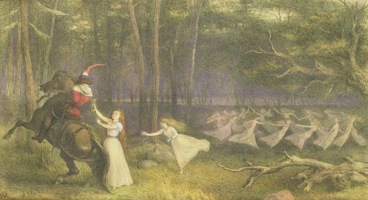 Oltár Kupa Aagerupban: Az indulás pillanata alkotó: Richard Doyle