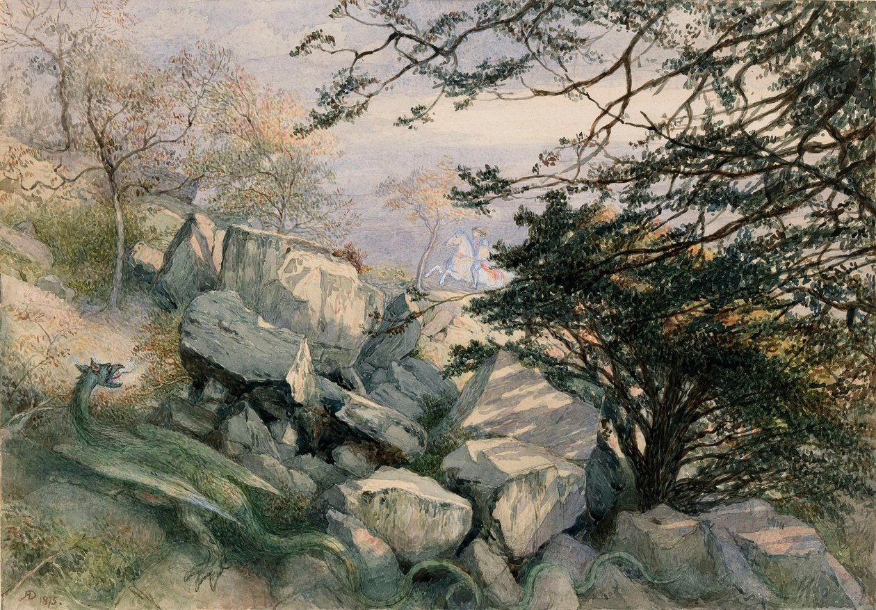 Wantley sárkánya alkotó: Richard Doyle