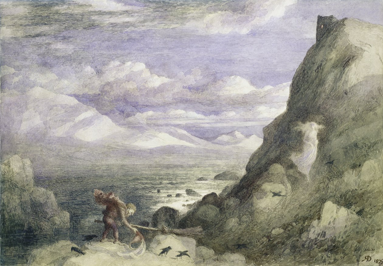 A Boszorkányok Otthona, 1875 alkotó: Richard Doyle