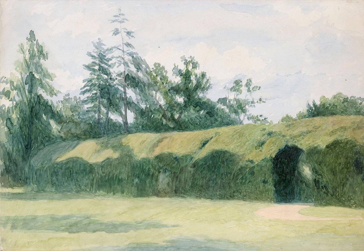 A Headfort House tiszafa parterre-je, Meath megye alkotó: Richard Doyle