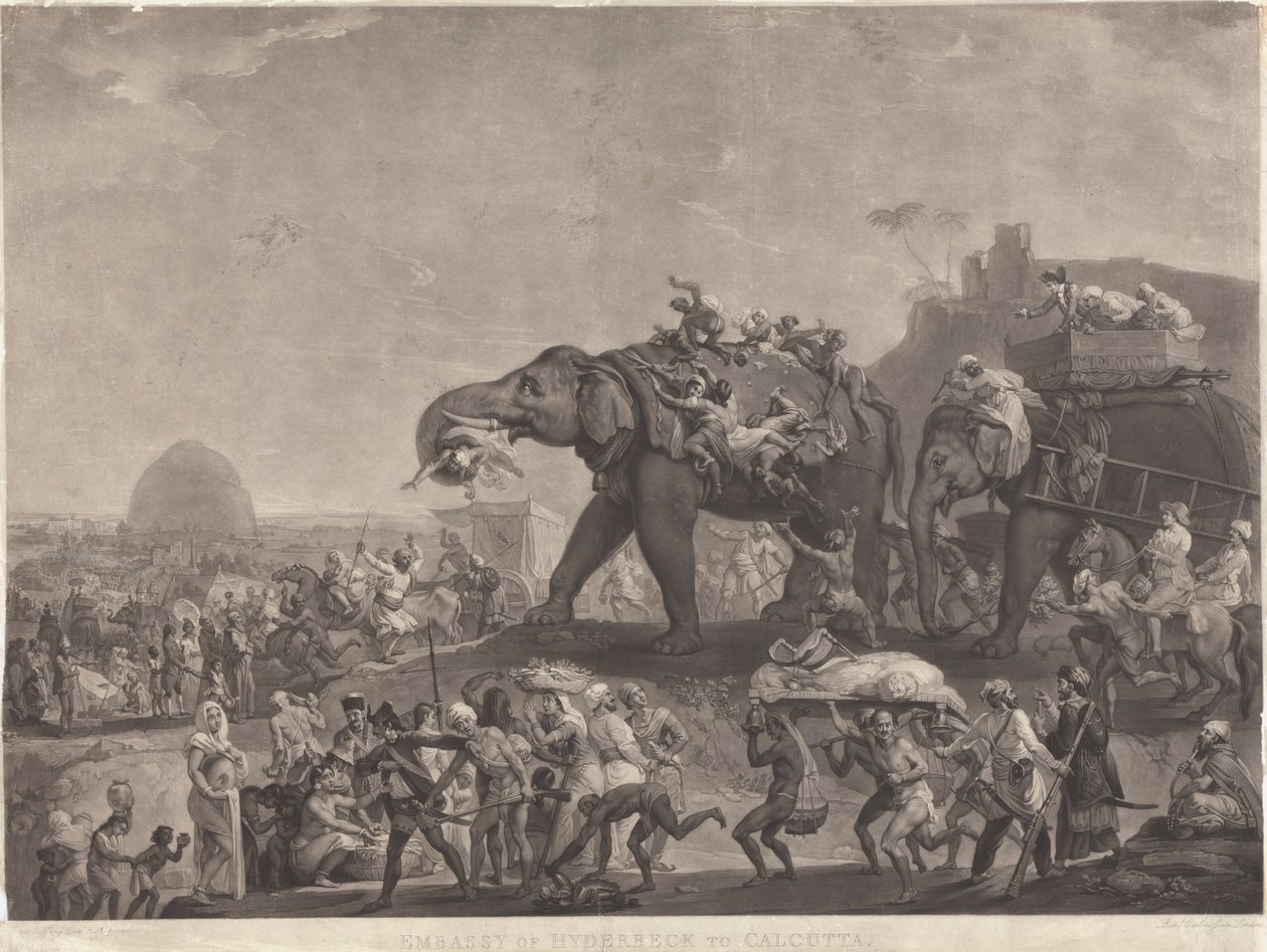 Hyderbeck kalkuttai nagykövetsége alkotó: Richard Earlom