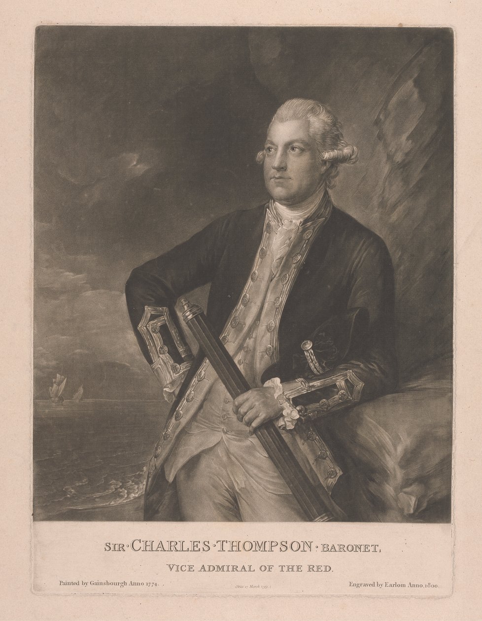 Sir Charles Thompson alkotó: Richard Earlom