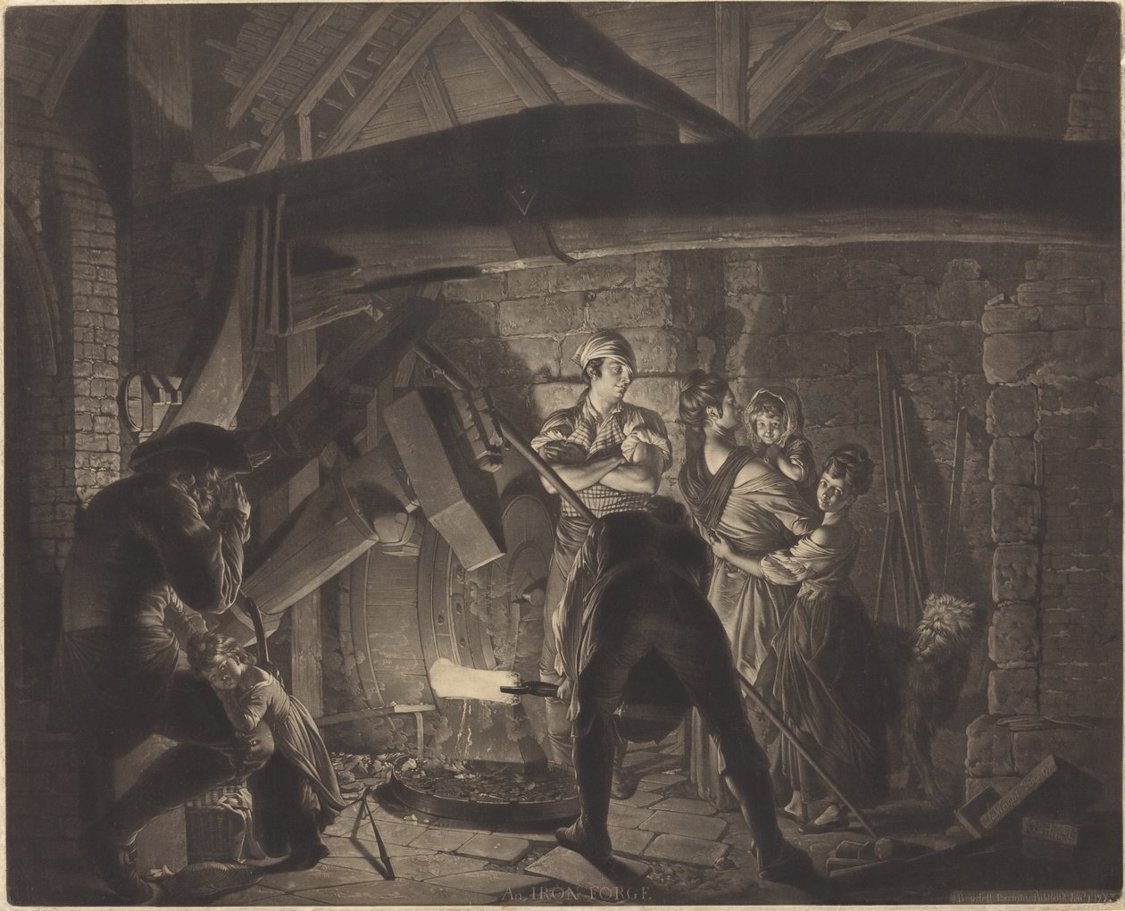 Egy vaskohó alkotó: Richard Earlom after Joseph Wright