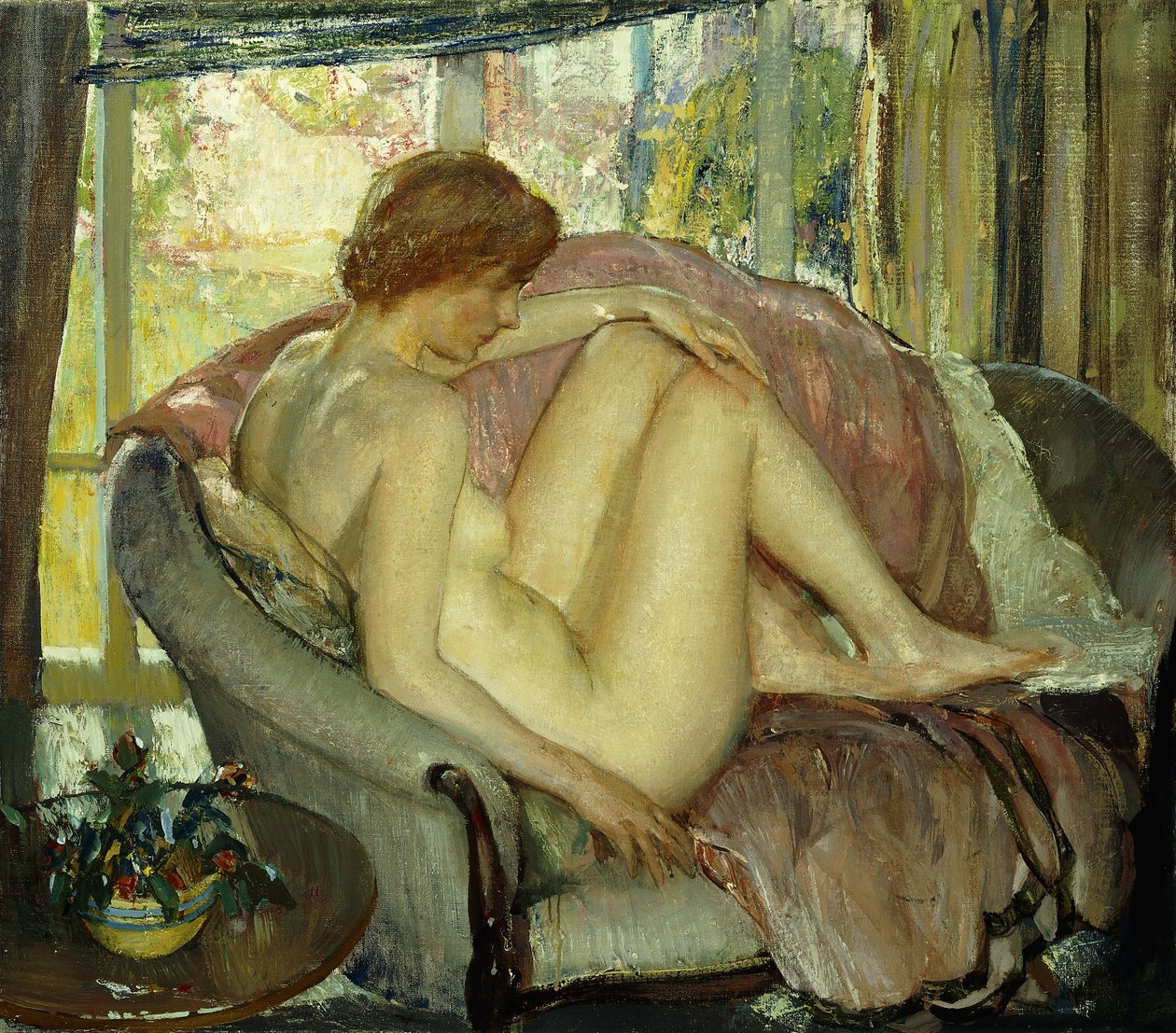 A reggeli fürdő után alkotó: Richard Emil Miller