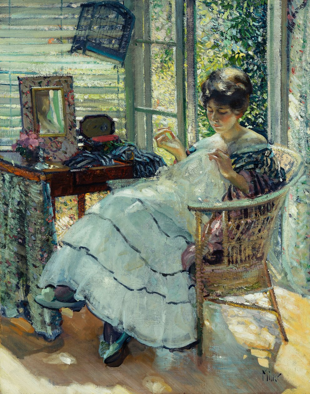 Varrás alkotó: Richard Emil Miller