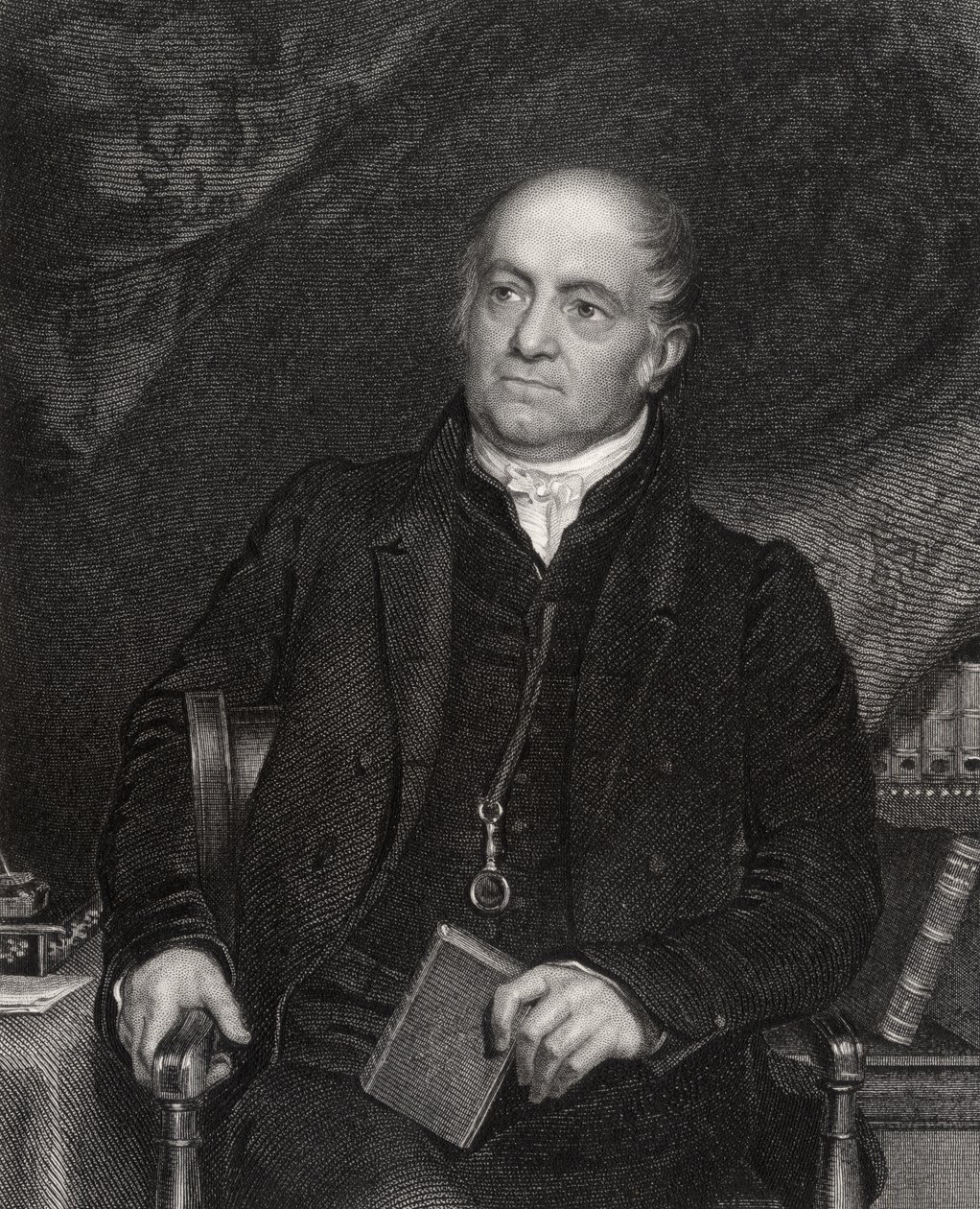Olinthus Gilbert Gregory, H. Robinson metszet, a National Portrait Gallery V. kötetéből, megjelent 1835 körül alkotó: Richard Evans
