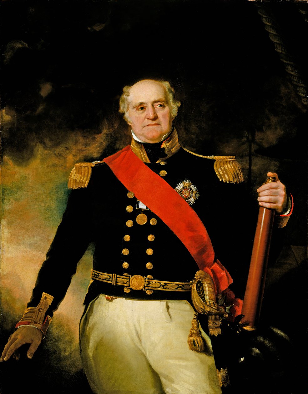 Sir Thomas Masterman Hardy, a Kék Haditengerészet ellentengernagya (1769-1839) alkotó: Richard Evans