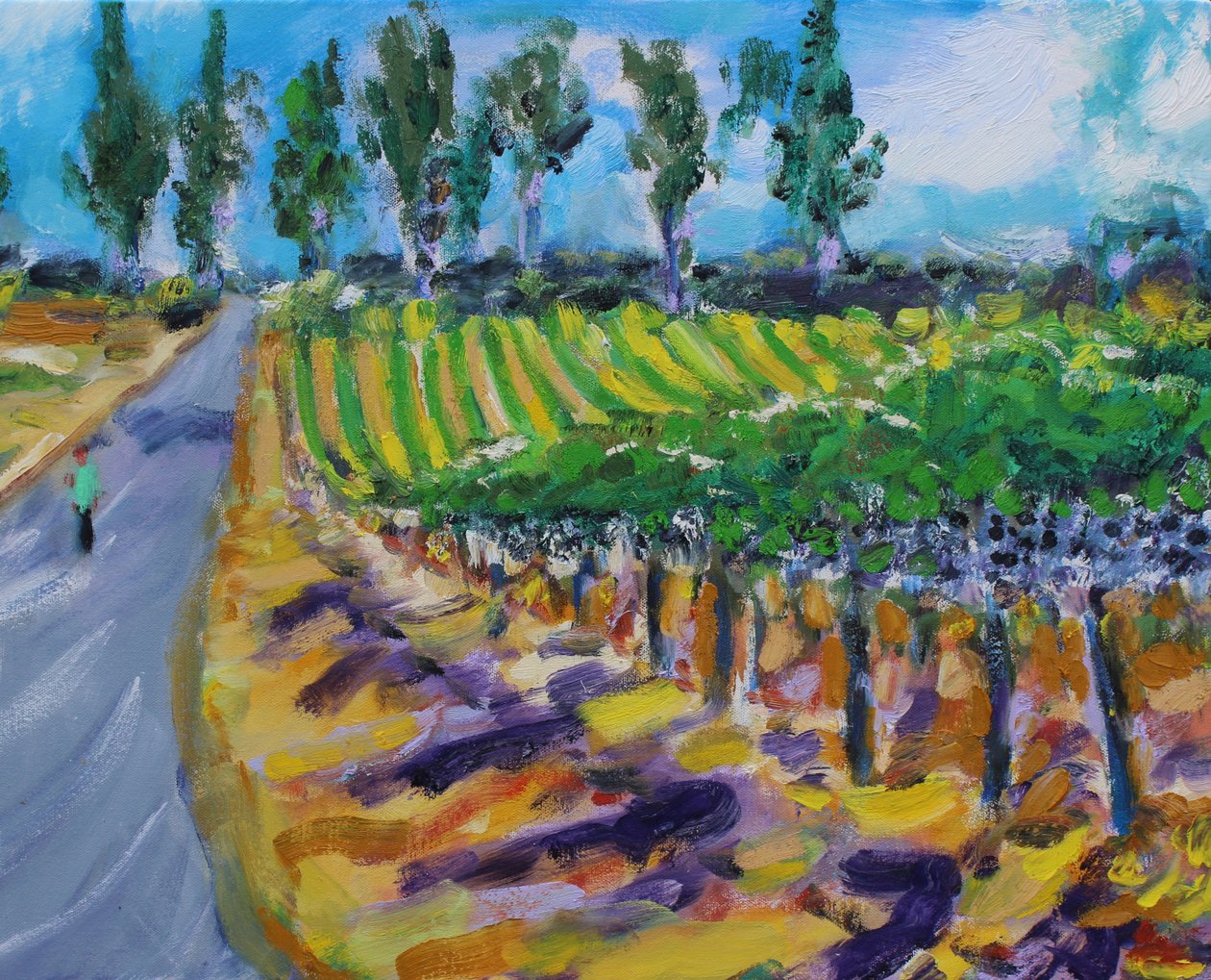 Séta Bor megyében, Napa, 2017 alkotó: Richard Fox