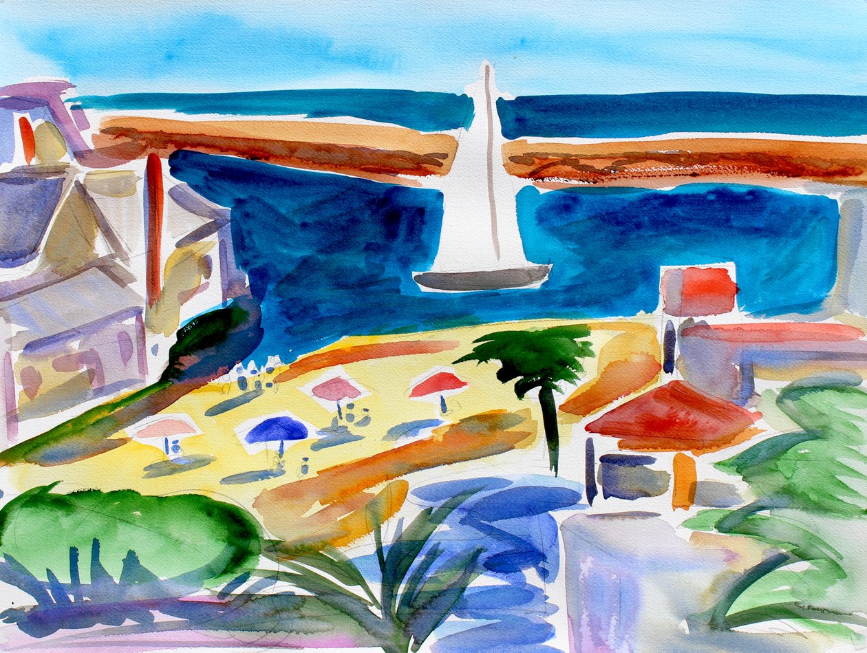 Corona del Mar, Newport Beach, 2018 alkotó: Richard Fox