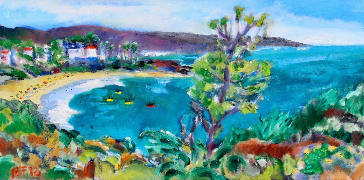 Crescent Bay, Laguna Beach, 2018 alkotó: Richard Fox