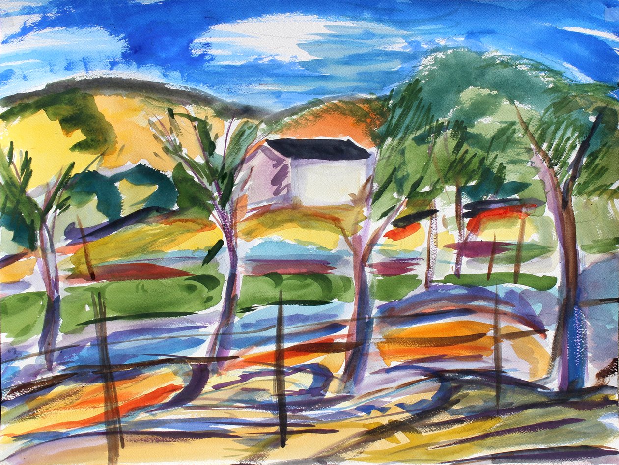 Field and Lonely House, 2019 alkotó: Richard Fox