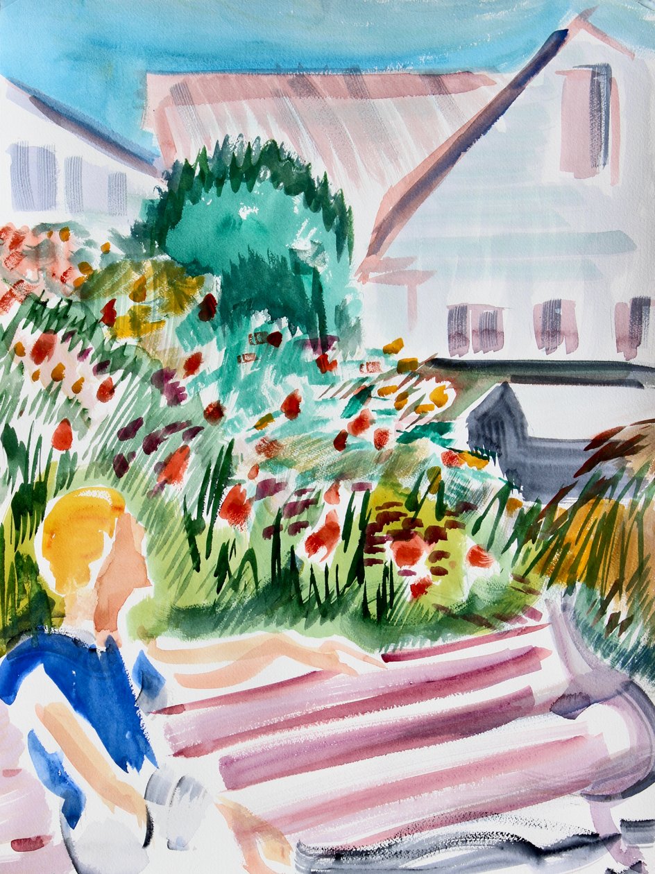 Luther Burbank Gardens, Santa Rosa, 2016 alkotó: Richard Fox