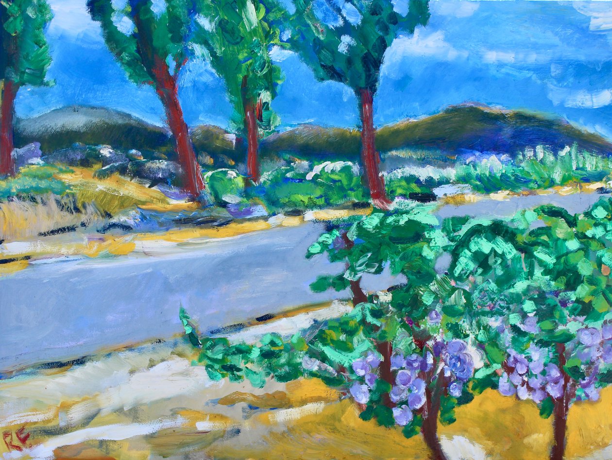Roadside Vineyard, Napa, 2017 alkotó: Richard Fox
