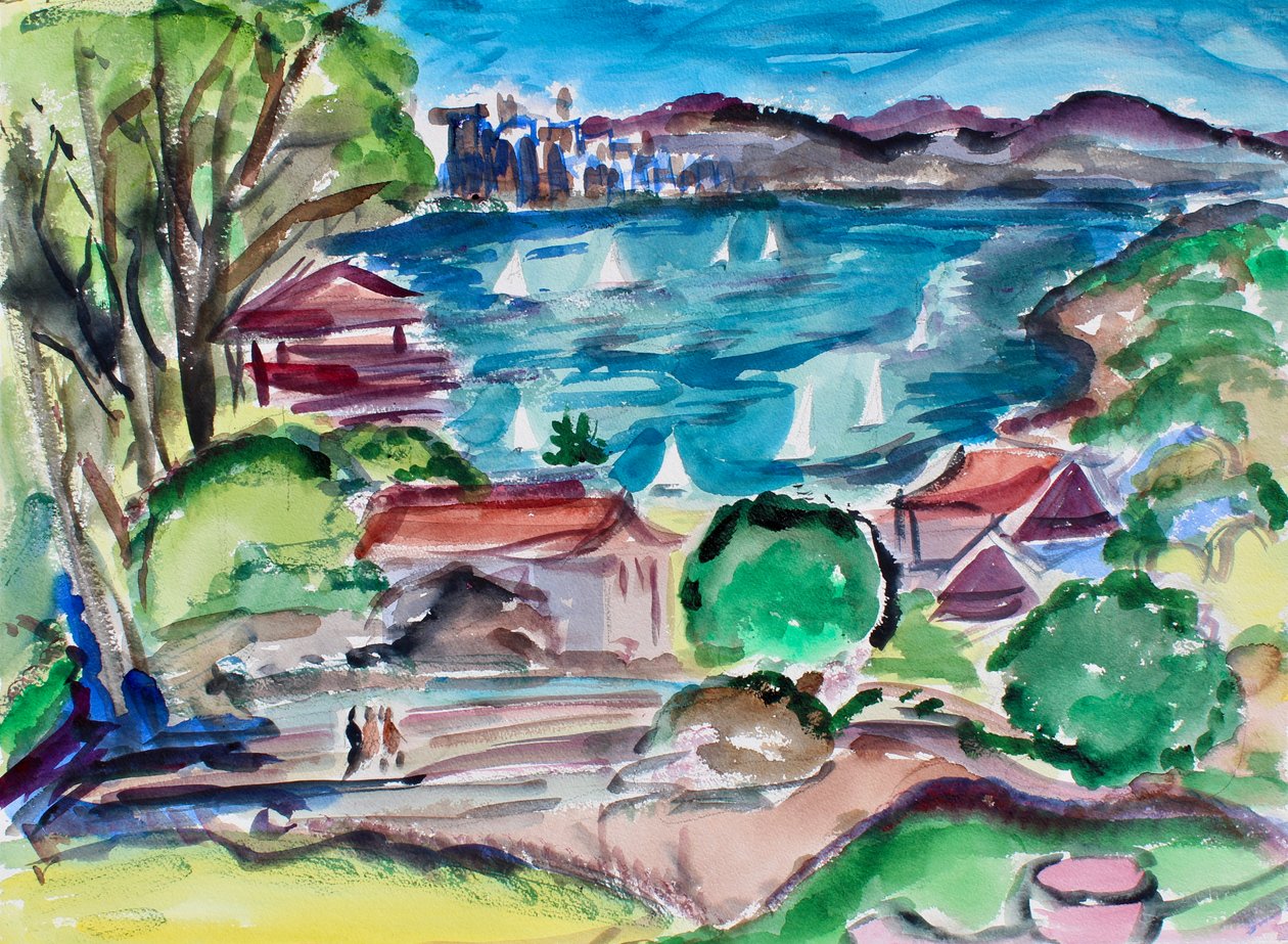 San Francisco-öböl Tiburonból, 2018 alkotó: Richard Fox