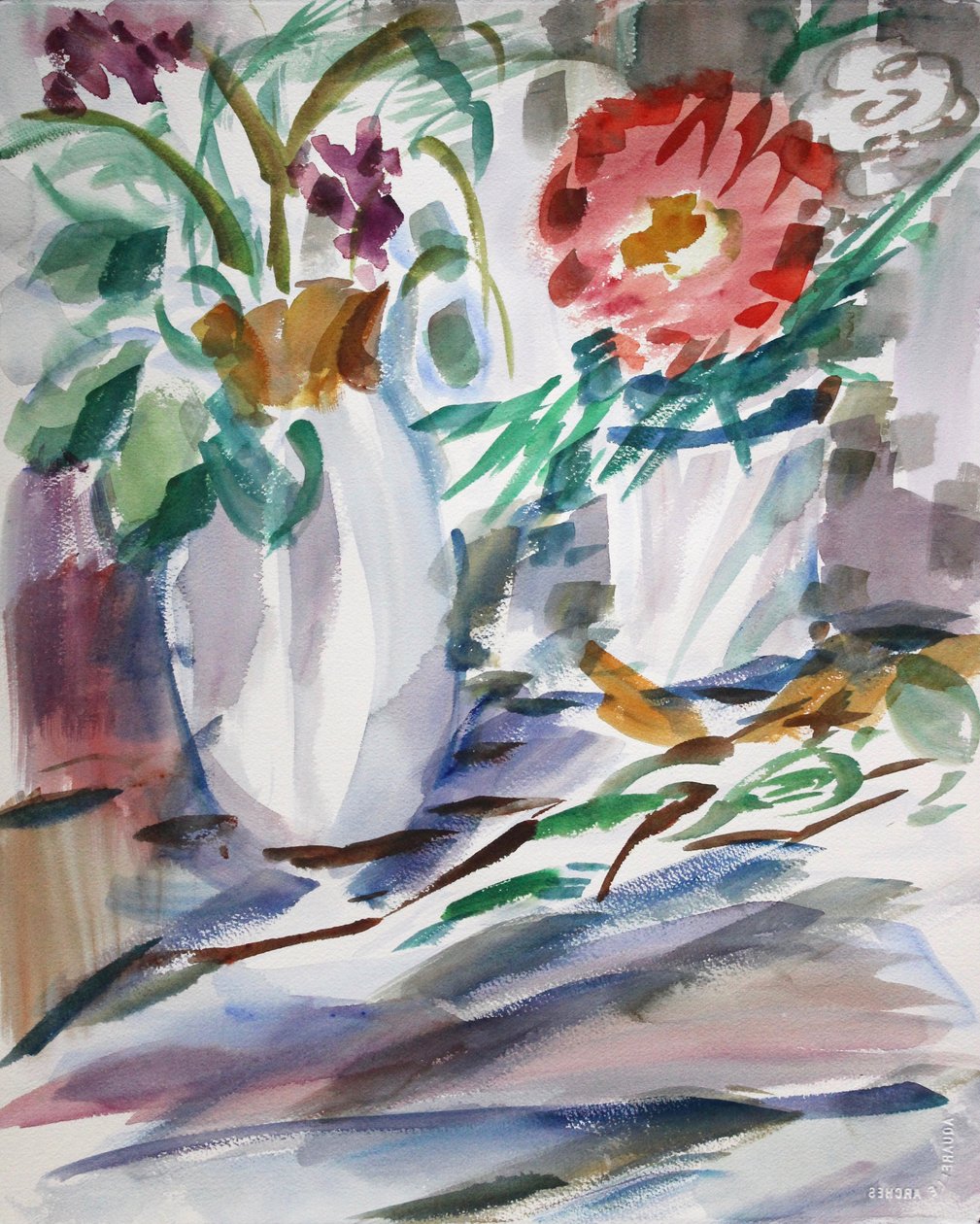 Csendélet vetett árnyékokkal, 2014 alkotó: Richard Fox