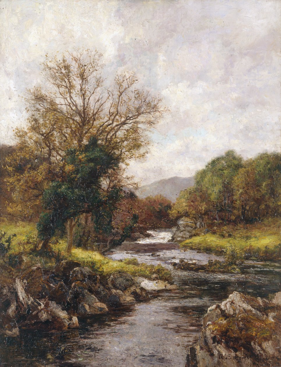 "A pisztráng patak", 1868-1928 alkotó: Richard Gay Somerset