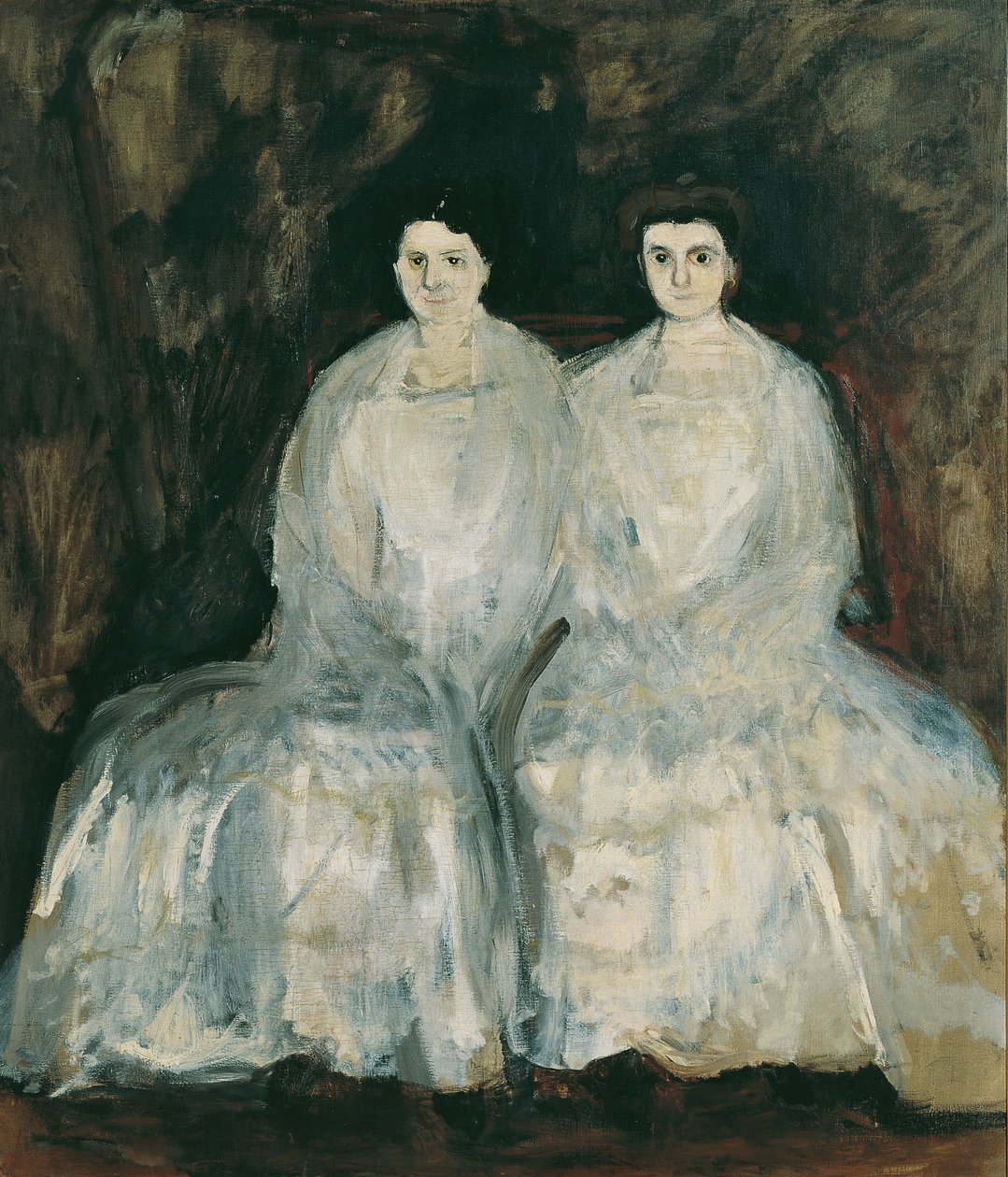 Karoline és Pauline Fey nővérek, 1905. alkotó: Richard Gerstl