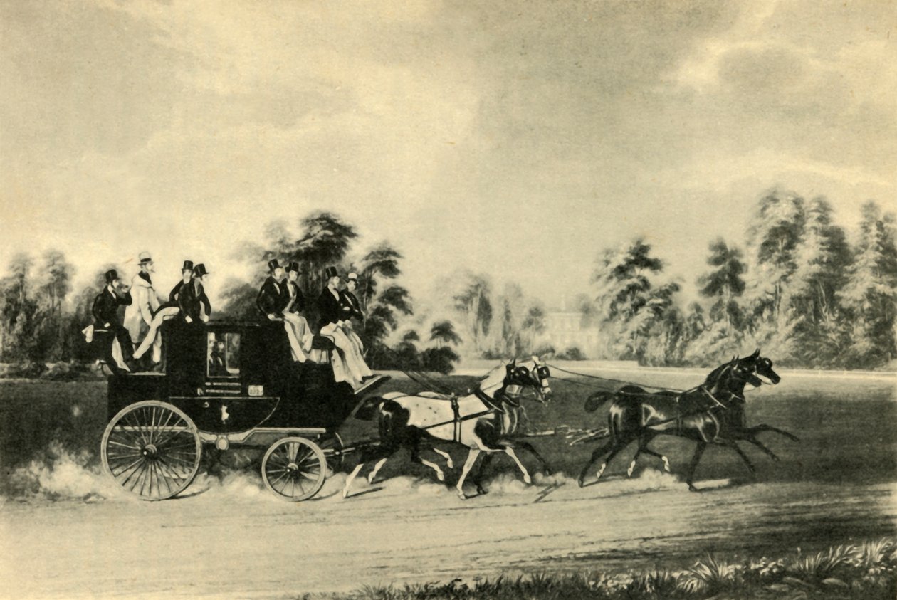 „The Taglioni Windsor Coach”, 1837, 1941. alkotó: Richard Gilson Reeve