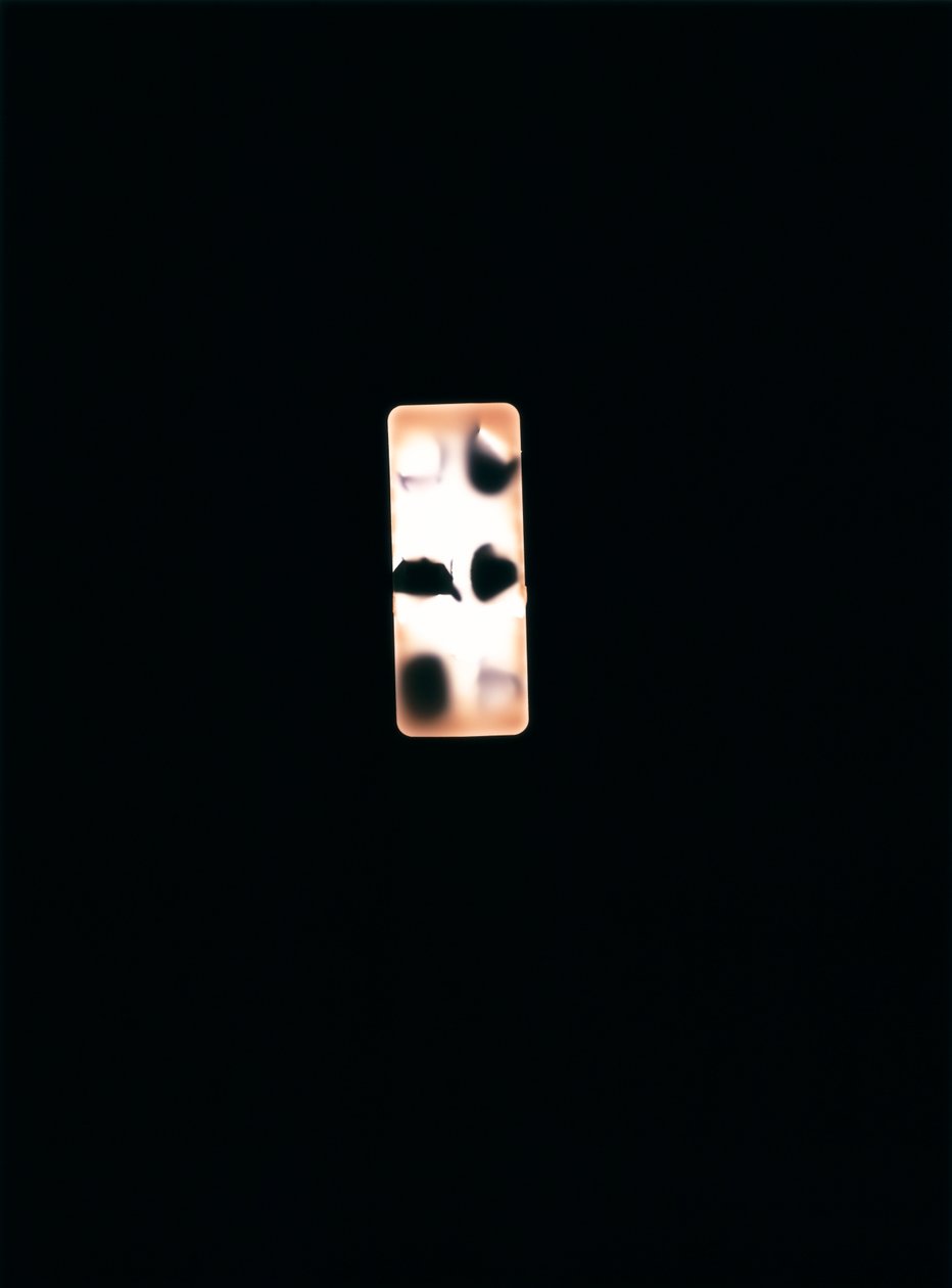 Névtelen, 2004 (egyedi c-típusú fotogram) alkotó: Richard Green